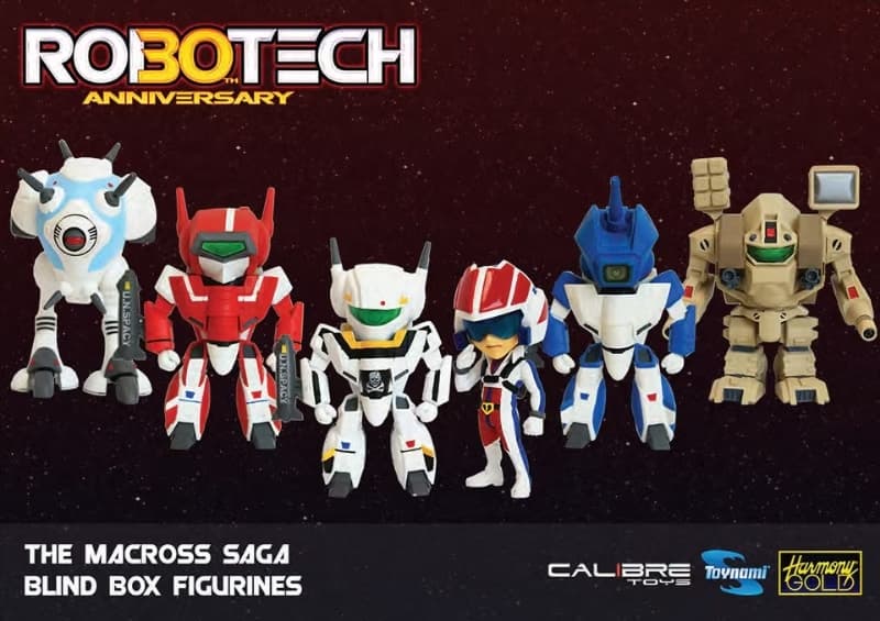 Robotech 30th anniversary blind box figurines